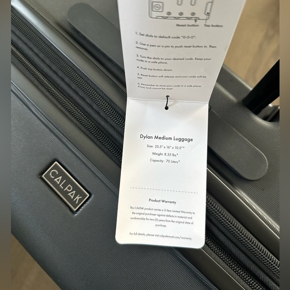 New! CALPAK 26in Hardside Spinner Luggage - Picture 2 of 4